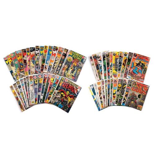 Lot # 1553: DC Comics - J.W. Rinzler Collection: Set of 54 The Demon, Forever People, Mister Miracle, New Gods, OMAC, and Superman's Pal, Jimmy Olsen Issues
