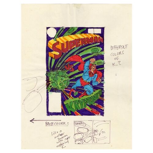 Lot # 1585: DC Comics - Set of Three Best of DC No. 36 Cover Prelims by Ed Hannigan