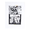 Lot # 1635: DC Comics - J.W. Rinzler Collection: John Dell-Signed Matted JLA No. 15 P. 5 by Howard Porter and Dell