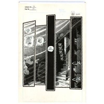 Lot # 1638: Aardvark-Vanaheim - Cerebus No. 93 P. 19 by Dave Sim and Gerhard