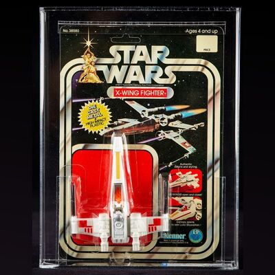 Lot # 1677: Star Wars: A New Hope (1977) - Charles Lippincott Collection: Diecast X-Wing Fighter DCA 85 NM+