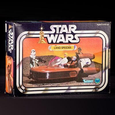 Lot # 1684: Star Wars: A New Hope (1977) - Charles Lippincott Collection: Land Speeder - Sealed