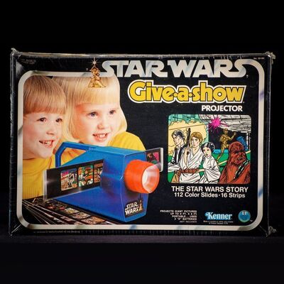 Lot # 1686: Star Wars: A New Hope (1977) - Charles Lippincott Collection: Give-A-Show Projector - Sealed