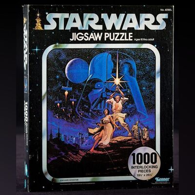 Lot # 1688: Star Wars: A New Hope (1977) - Charles Lippincott Collection: Jigsaw Puzzle - Sealed