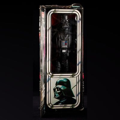 Lot # 1690: Star Wars Toys - Charles Lippincott Collection: Charles Lippincott Collection: Darth Vader Large Size Action Figure
