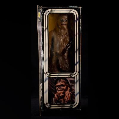 Lot # 1691: Star Wars Toys - Charles Lippincott Collection: Charles Lippincott Collection: Chewbacca Large Size Action Figure