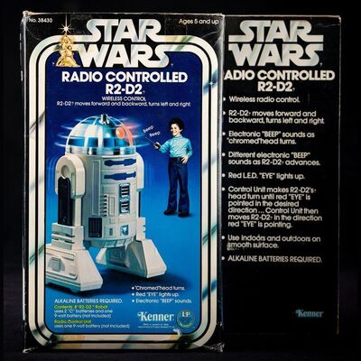 Lot # 1692: Star Wars Toys - Charles Lippincott Collection: Charles Lippincott Collection: Radio Controlled R2-D2 - Sealed