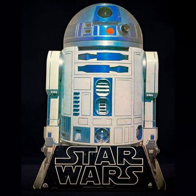 Lot # 1699: Star Wars: A New Hope (1977) - Charles Lippincott Collection: R2-D2 Store Display - Assembled