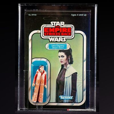 Lot # 1701: Star Wars: The Empire Strikes Back (1980) - Charles Lippincott Collection: Leia Organa (Bespin Gown) ESB31B AFA 85 NM+