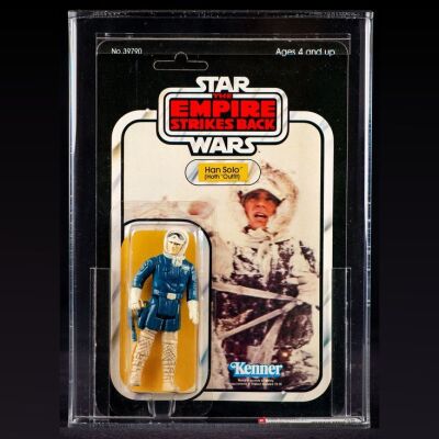 Lot # 1702: Star Wars: The Empire Strikes Back (1980) - Charles Lippincott Collection: Han Solo (Hoth Outfit) ESB31A AFA 85 NM+