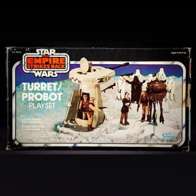 Lot # 1707: Star Wars Toys - Charles Lippincott Collection: Turret/Probot Playset - Sealed