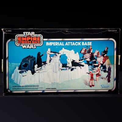 Lot # 1711: Star Wars Toys - Charles Lippincott Collection: Imperial Attack Base Playset - Sealed