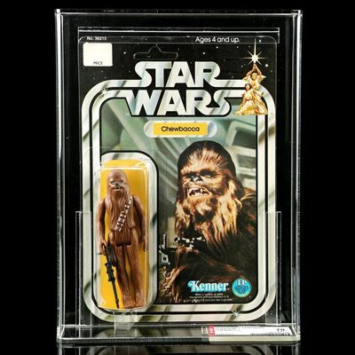 Lot # 1719: Star Wars Toys - Chewbacca SW12B AFA 70