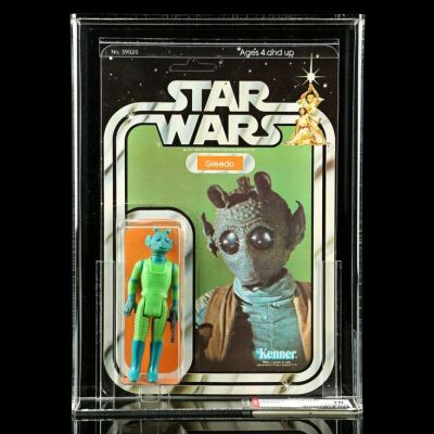 Lot # 1720: Star Wars Toys - Greedo SW21A AFA 70