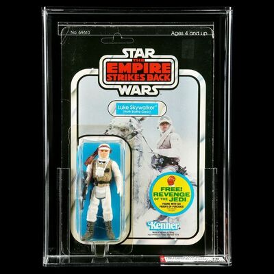 Lot # 1722: Star Wars: The Empire Strikes Back (1980) - Luke Skywalker (Hoth Battle Gear) ESB48B AFA 70Y