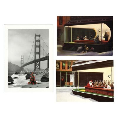 Lot # 1743: Lucasfilm - J.W. Rinzler Collection: Set of Rick McCallum-Signed Holiday Cards