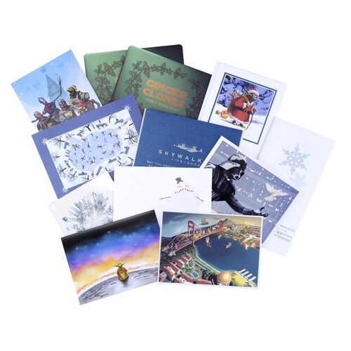 Lot # 1744: Lucasfilm - J.W. Rinzler Collection: Set of Holiday Cards