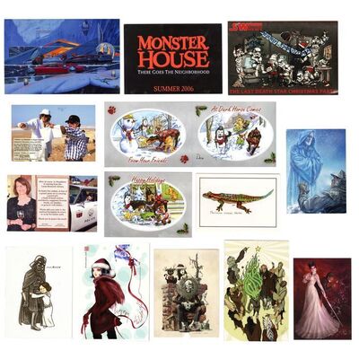 Lot # 1746: Lucasfilm - J.W. Rinzler Collection: Set of Miscellaneous Cards