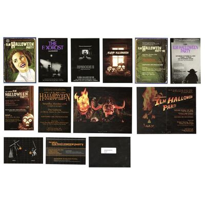 Lot # 1748: Industrial Light & Magic (Ilm) - J.W. Rinzler Collection: Set of Halloween Party Invitations