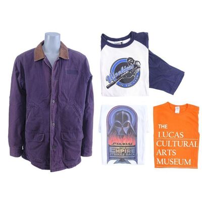 Lot # 1758: Lucasfilm - J.W. Rinzler Collection: Jacket, T-Shirt and Patch Set