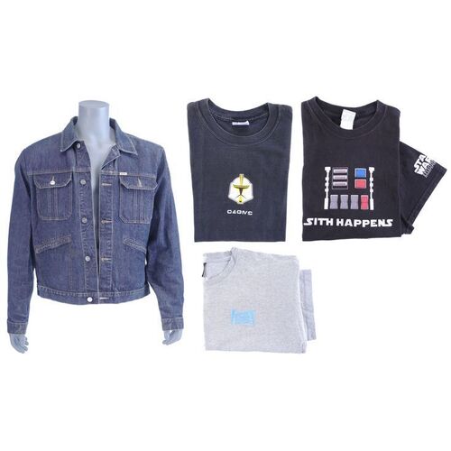 Lot # 1760: Star Wars Prequel Trilogy - J.W. Rinzler Collection: Crew Jacket and T-Shirt Set