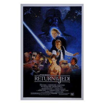 Lot # 1775: Star Wars: Return Of The Jedi (1983) - J.W. Rinzler Collection: Rolled Style "B" One-Sheet