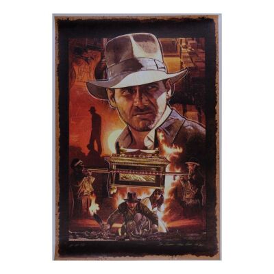 Lot # 1777: Raiders Of The Lost Ark (1981) - J.W. Rinzler Collection: Mark Raats-Autographed IMAX Re-Release Poster