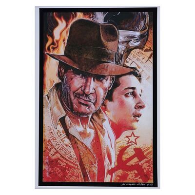 Lot # 1779: Indiana Jones And The Kingdom Of The Crystal Skull (2008) - J.W. Rinzler Collection: Mark Raats-Autographed Limited-Edition Artist Proof Giclee