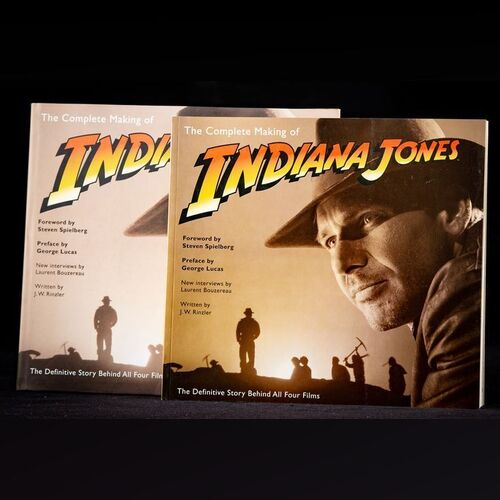 Lot # 1795: Indiana Jones - All Items - J.W. Rinzler Collection: The Complete Making of Indiana Jones Hardcover and Signed Softcover