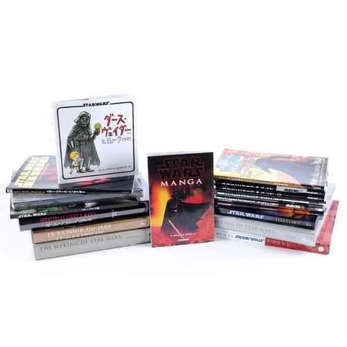 Lot # 1798: Star Wars: - J.W. Rinzler Collection: Set of Star Wars Reference Books, Manga, and Graphic Novels