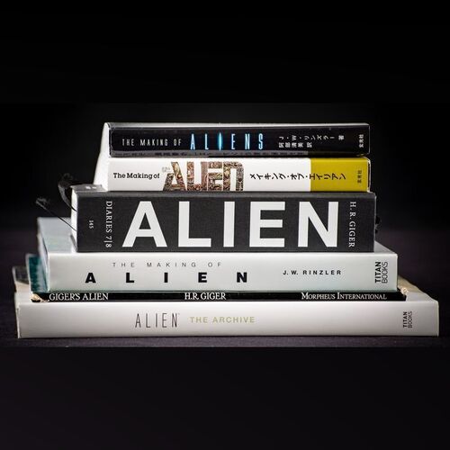 Lot # 1799: Alien - All Items - J.W. Rinzler Collection: Reference Book Collection