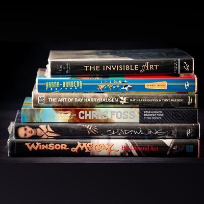 Lot # 1807: Lucasfilm - J.W. Rinzler Collection: Artist Reference Book Collection