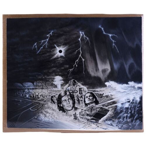 Lot # 1816: Damnation Alley (1977) - Production Board Photo with Hand-Painted Overlay