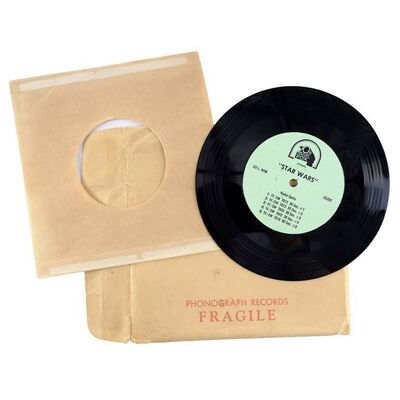 Lot # 1825: Star Wars: A New Hope (1977) - Campaign A Radio Spots Record
