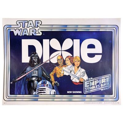Lot # 1830: Star Wars: The Empire Strikes Back (1980) - Dixie Cup Poster