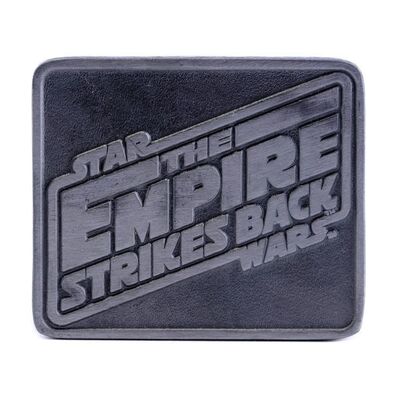 Lot # 1876: Star Wars: The Empire Strikes Back (1980) - Pewter Paperweight Crew Gift