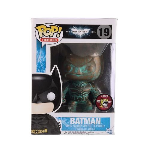 Lot #3 - DC - THE DARK KNIGHT RISES - Funko POP! Batman #19 San Diego Comic-Con