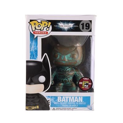 Lot #3 - DC - THE DARK KNIGHT RISES - Funko POP! Batman #19 San Diego Comic-Con