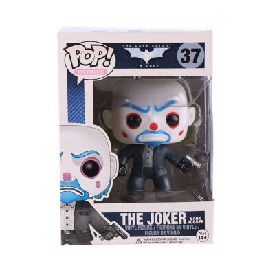 Lot #6 - DC - THE DARK KNIGHT TRILOGY - Funko POP! The Joker Bank Robber #37