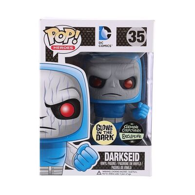 Lot #8 - DC COMICS - Funko POP! Darkseid #35 Glow-In-The-Dark Gemini Collectibles Exclusive