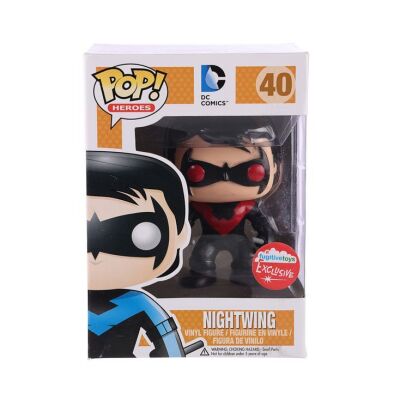 Lot #11 - DC COMICS - Funko POP! Nightwing #40 Fugitive Toys Exclusive