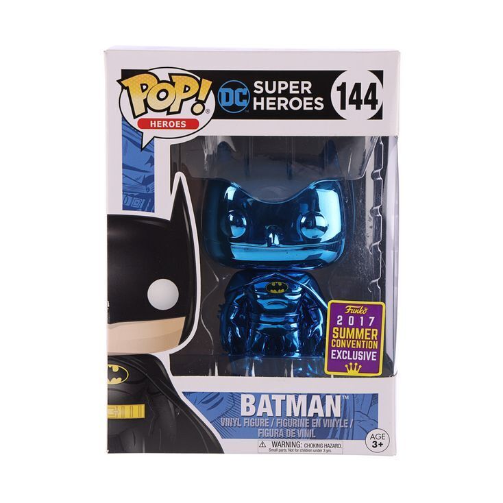 Lot #14 - DC SUPER HEROES - Funko POP! Batman #144 Summer Convention  Exclusive