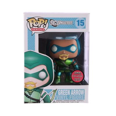 Lot #24 - DC UNIVERSE - Funko POP! Green Arrow #15 Gemini Collectibles Exclusive
