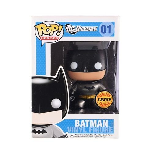 Lot #27 - DC UNIVERSE - Funko POP! Batman #01 Chase Exclusive