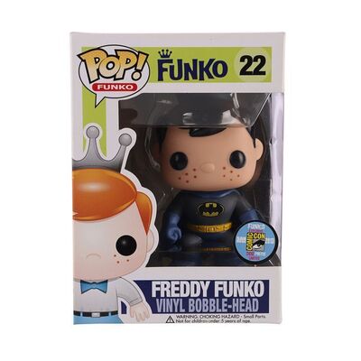 Lot #33 - FUNKO - Funko POP! Freddy Funko Batman #22 San Diego Comic-Con Exclusive