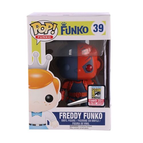 Lot #35 - FUNKO - Funko POP! Freddy Funko Deathstroke #39 San Diego Comic-Con Exclusive