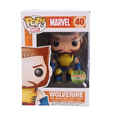 Lot #39 - MARVEL - Funko POP! Wolverine #40 Toytastic Exclusive