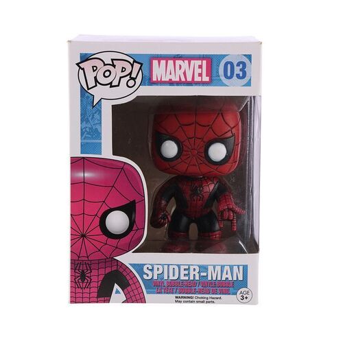Lot #42 - MARVEL - Funko POP! Spider-Man #03 Black Suit