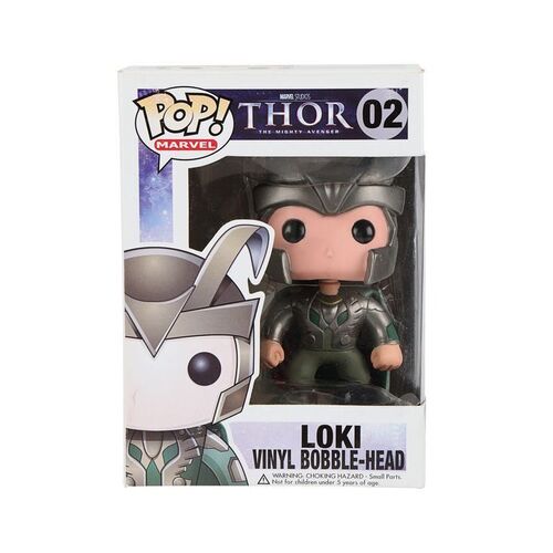 Lot #50 - MARVEL - THOR: THE MIGHTY AVENGER - Funko POP! Loki #02