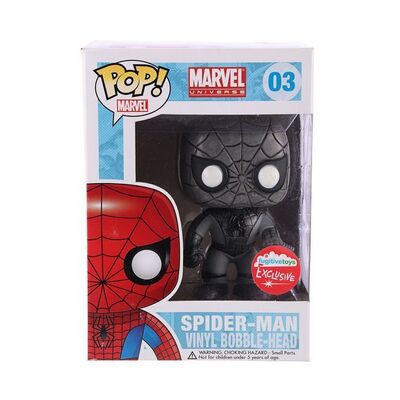Lot #59 - MARVEL UNIVERSE - Funko POP! Spider-Man #03 Fugitive Toys Exclusive